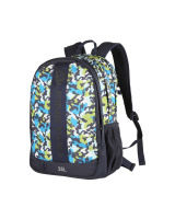 ALPINE PRO - NERAX DĚTSKÝ ŠKOLNÍ BATOH SE SVÍTÍCÍM LOGEM 25L