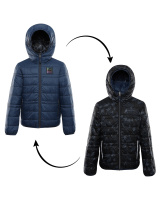 ALPINE PRO - DOUWO DĚTSKÁ OBOUSTRANNÁ BUNDA HI-THERM