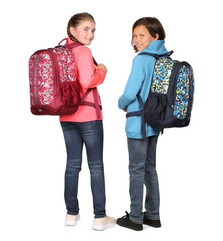 ALPINE PRO - NERAX DĚTSKÝ ŠKOLNÍ BATOH SE SVÍTÍCÍM LOGEM 25L