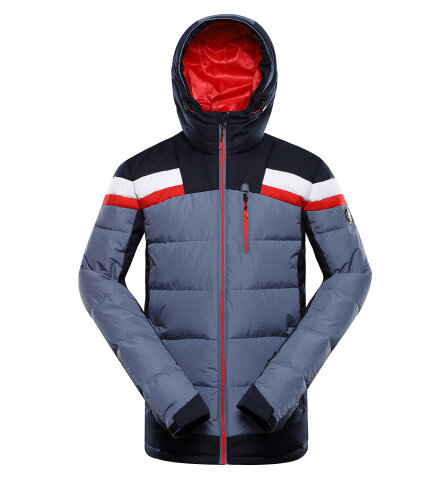ALPINE PRO - FERER PÁNSKÁ PÉŘOVÁ LYŽAŘSKÁ BUNDA S MEMBRÁNOU PTX