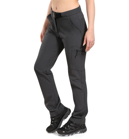 ALPINE PRO - CORBA DÁMSKÉ SOFTSHELLOVÉ KALHOTY S COOL-DRY