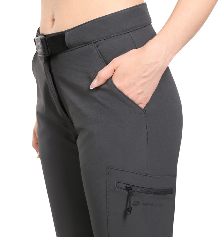 ALPINE PRO - CORBA DÁMSKÉ SOFTSHELLOVÉ KALHOTY S COOL-DRY