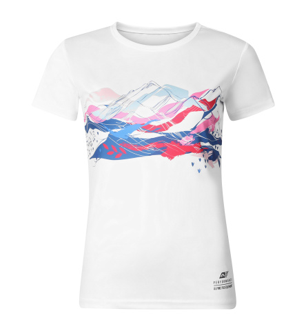 ALPINE PRO - QUATRA 2 DÁMSKÉ SPORTOVNÍ TRIKO S COOL-DRY