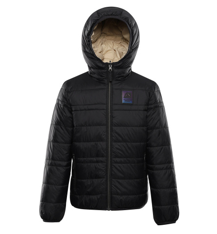 ALPINE PRO - DOUWO DĚTSKÁ OBOUSTRANNÁ BUNDA HI-THERM
