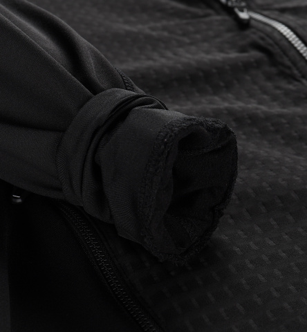 ALPINE PRO - QUERT 2 PÁNSKÁ MIKINA NA ZIP S PROSTRETCH