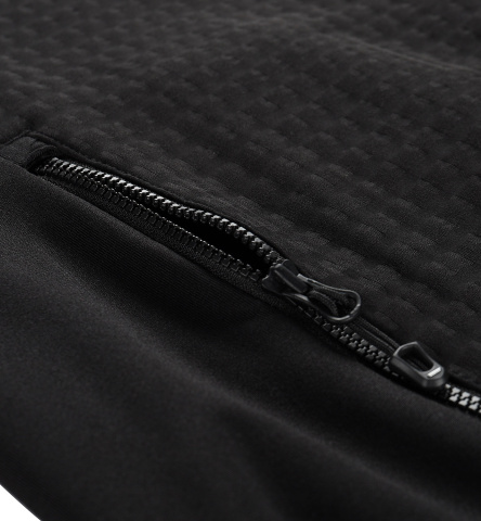 ALPINE PRO - QUERT 2 PÁNSKÁ MIKINA NA ZIP S PROSTRETCH