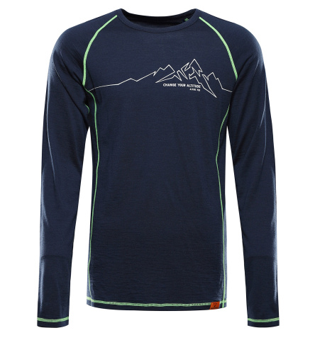 ALPINE PRO - MEREN PÁNSKÉ MERINO TRIKO