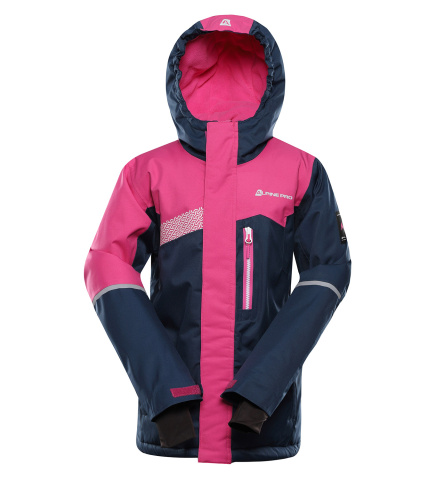 ALPINE PRO - DEARO 2 DĚTSKÁ LYŽAŘSKÁ BUNDA S MEMBRÁNOU PTX SNOW