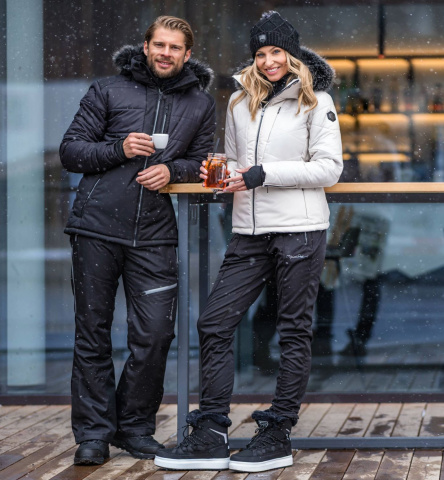 ALPINE PRO - NADDR PÁNSKÁ LYŽAŘSKÁ BUNDA S MEMBRÁNOU PTX SNOW