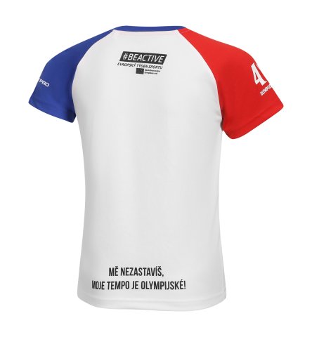 ALPINE PRO - ETSO DĚTSKÉ RYCHLESCHNOUCÍ TRIKO - OLYMPIC DAY