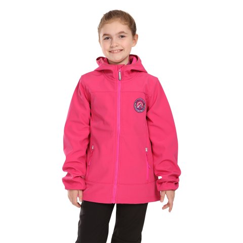 ALPINE PRO - OMANO DĚTSKÁ SOFTSHELLOVÁ BUNDA