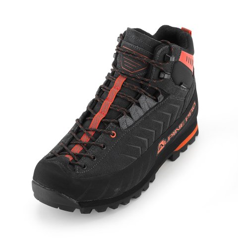 ALPINE PRO - NONE OUTDOOROVÁ OBUV S PTX MEMBRÁNOU