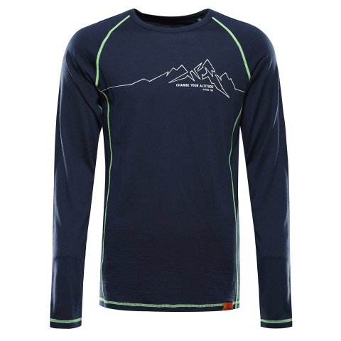 ALPINE PRO - MEREN PÁNSKÉ MERINO TRIKO