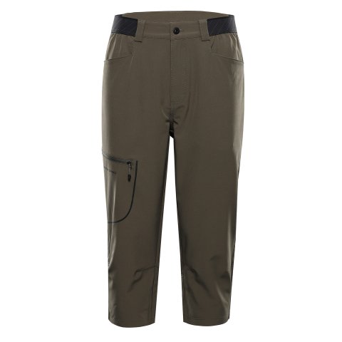 ALPINE PRO - WEDER 2 PÁNSKÉ SOFTSHELLOVÉ CAPRI KALHOTY