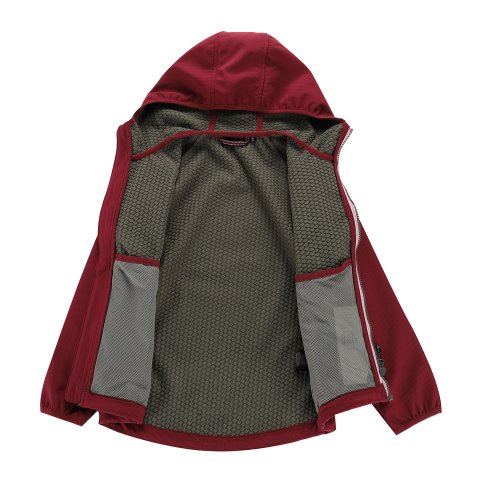 ALPINE PRO - HOORO 2 DĚTSKÁ SOFTSHELLOVÁ BUNDA