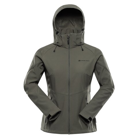 ALPINE PRO - HOORA 2 DÁMSKÁ SOFTSHELLOVÁ BUNDA S MEMBRÁNOU