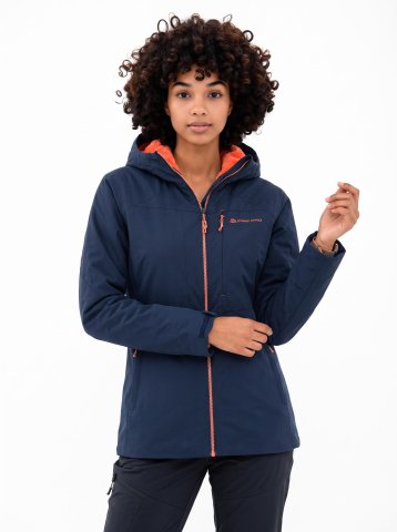 ALPINE PRO - TEMUNA DÁMSKÁ OUTDOOROVÁ BUNDA S MEMBRÁNOU PTX