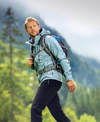ALPINE PRO - HOOR 2 PÁNSKÁ SOFTSHELLOVÁ BUNDA S MEMBRÁNOU