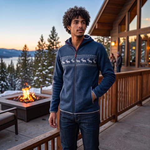 ALPINE PRO - NORES PÁNSKÝ HŘEJIVÝ SVETR S KAPUCÍ