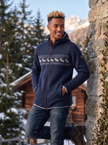 ALPINE PRO - NORES PÁNSKÝ HŘEJIVÝ SVETR S KAPUCÍ