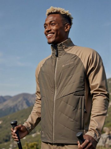 ALPINE PRO - JORW 2 PÁNSKÁ MIKINA S NANOTEX AQUAPEL