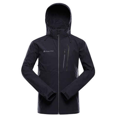 ALPINE PRO - GEDER PÁNSKÁ SOFTSHELLOVÁ BUNDA S MEMBRÁNOU