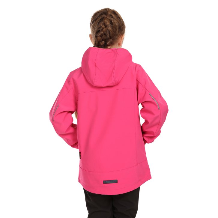 ALPINE PRO - OMANO DĚTSKÁ SOFTSHELLOVÁ BUNDA