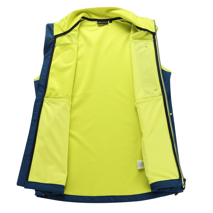 ALPINE PRO - WERS PÁNSKÁ SOFTSHELLOVÁ VESTA