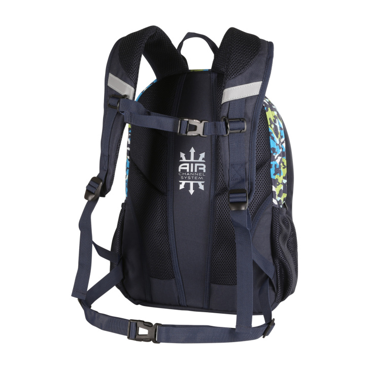 ALPINE PRO - NERAX DĚTSKÝ ŠKOLNÍ BATOH SE SVÍTÍCÍM LOGEM 25L