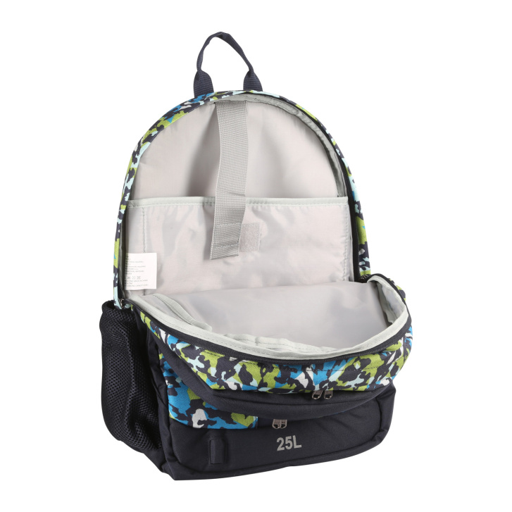ALPINE PRO - NERAX DĚTSKÝ ŠKOLNÍ BATOH SE SVÍTÍCÍM LOGEM 25L
