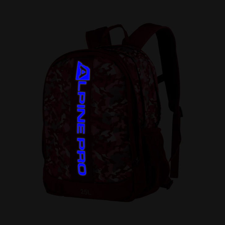 ALPINE PRO - NERAX DĚTSKÝ ŠKOLNÍ BATOH SE SVÍTÍCÍM LOGEM 25L