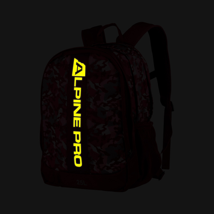 ALPINE PRO - NERAX DĚTSKÝ ŠKOLNÍ BATOH SE SVÍTÍCÍM LOGEM 25L