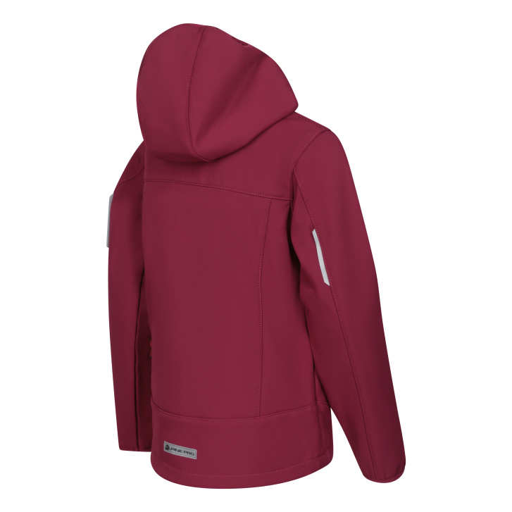 ALPINE PRO - OMANO DĚTSKÁ SOFTSHELLOVÁ BUNDA S MEMBRÁNOU