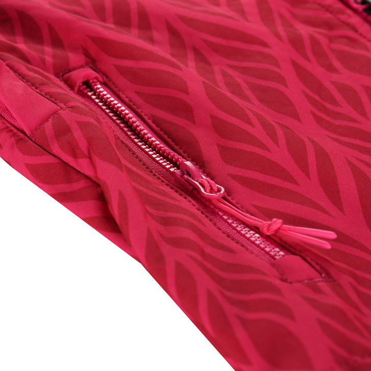 ALPINE PRO - EZORO DĚTSKÁ SOFTSHELLOVÁ BUNDA S MEMBRÁNOU