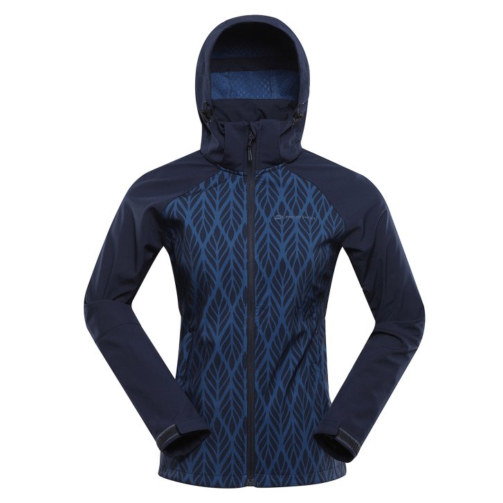 ALPINE PRO - HOORA DÁMSKÁ SOFTSHELLOVÁ BUNDA S MEMBRÁNOU