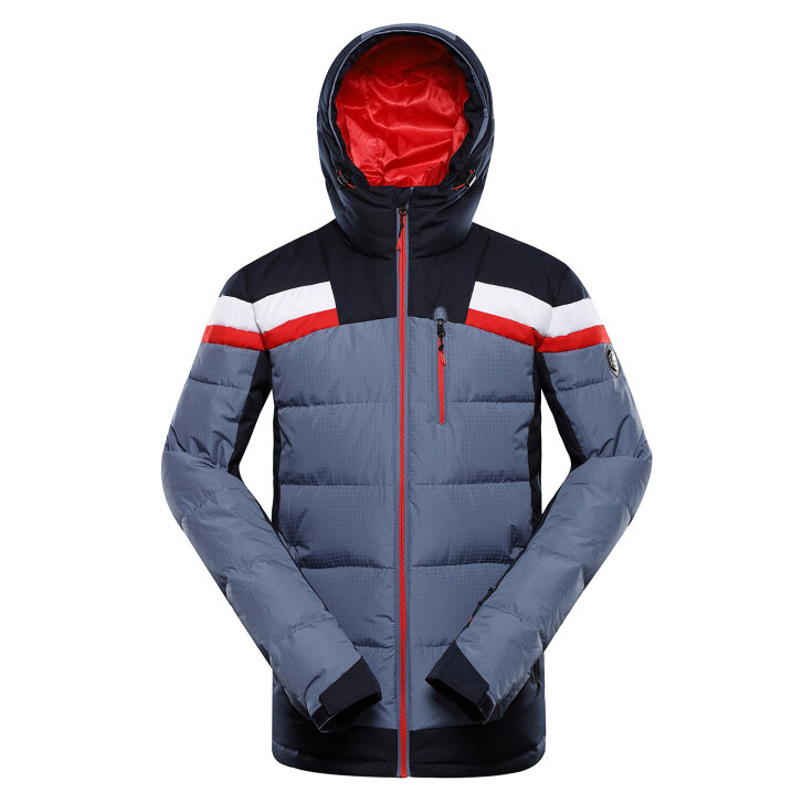 ALPINE PRO - FERER PÁNSKÁ PÉŘOVÁ LYŽAŘSKÁ BUNDA S MEMBRÁNOU PTX