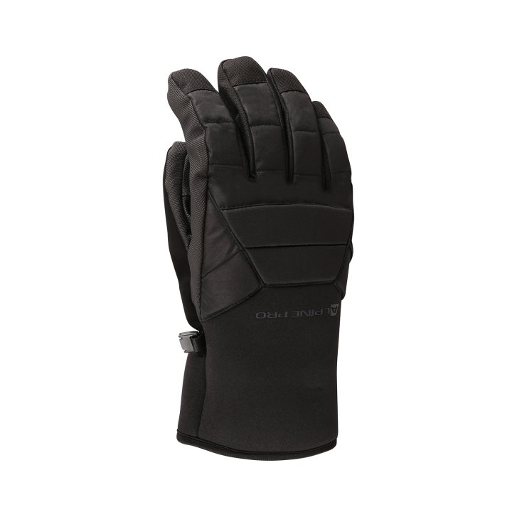 ALPINE PRO - GOMME LYŽAŘSKÉ RUKAVICE S WATER REPELLENCY