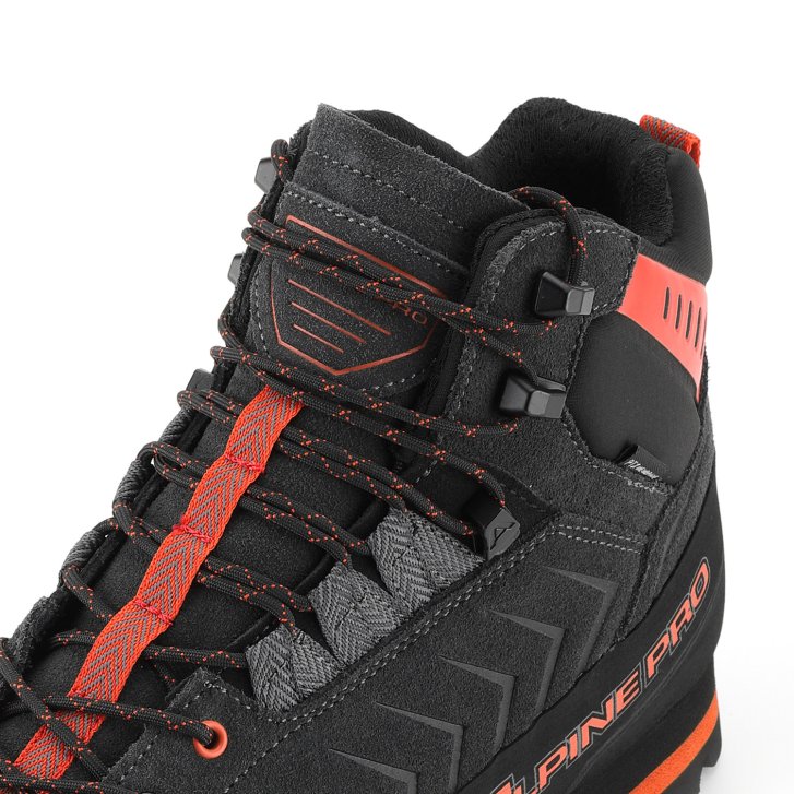 ALPINE PRO - NONE OUTDOOROVÁ OBUV S PTX MEMBRÁNOU