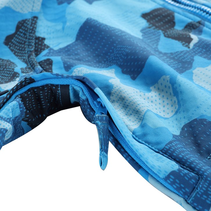 ALPINE PRO - EZORO DĚTSKÁ SOFTSHELLOVÁ BUNDA S MEMBRÁNOU