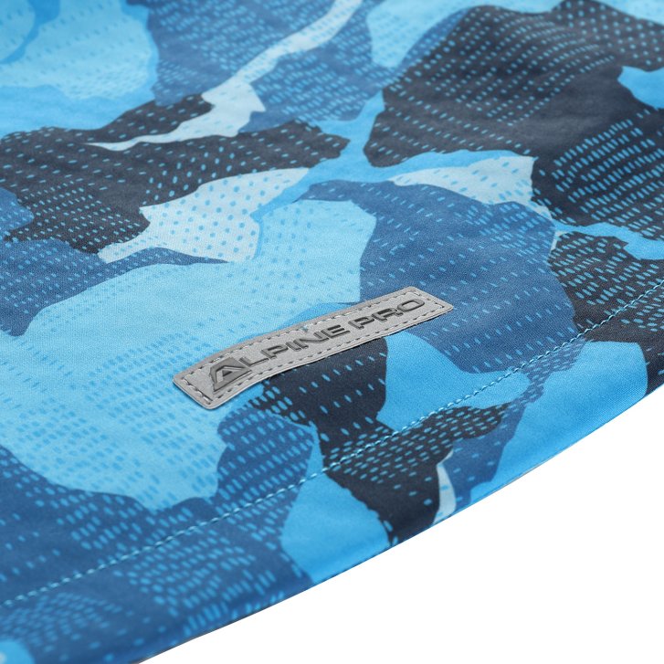 ALPINE PRO - EZORO DĚTSKÁ SOFTSHELLOVÁ BUNDA S MEMBRÁNOU