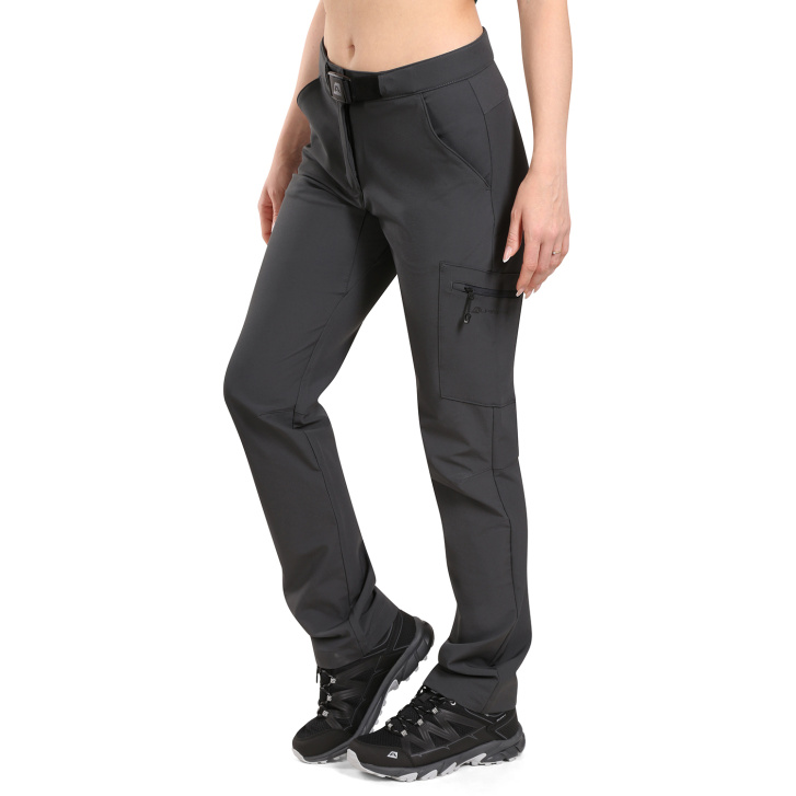 ALPINE PRO - CORBA DÁMSKÉ SOFTSHELLOVÉ KALHOTY S COOL-DRY