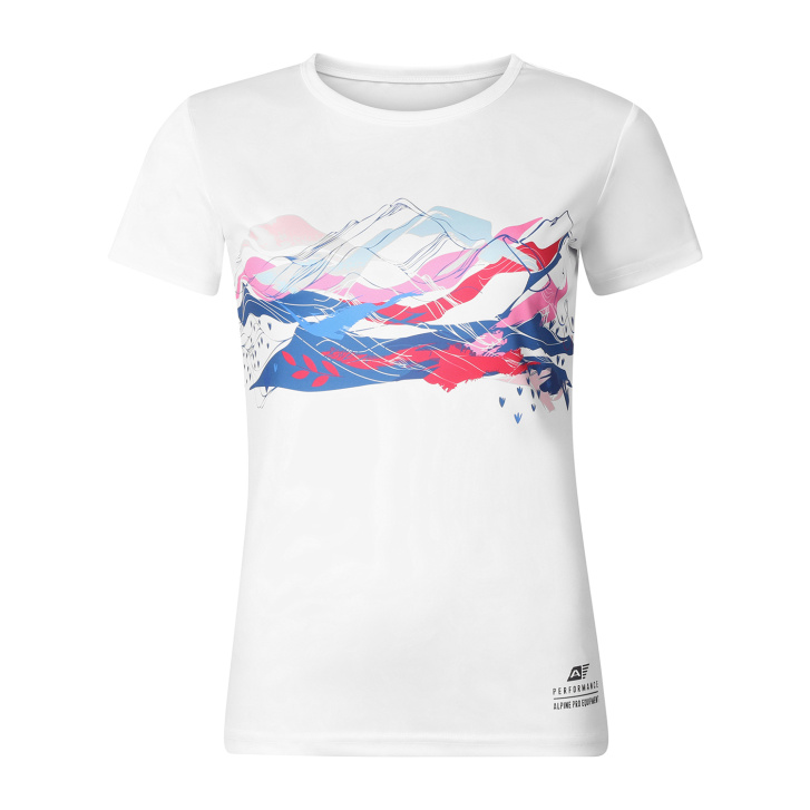 ALPINE PRO - QUATRA 2 DÁMSKÉ SPORTOVNÍ TRIKO S COOL-DRY