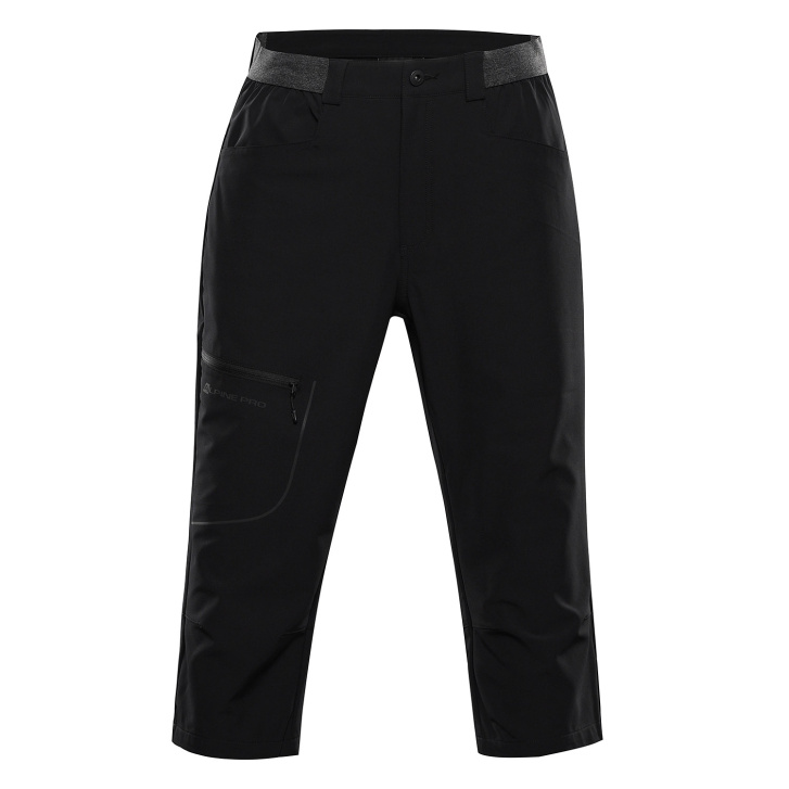ALPINE PRO - WEDER 2 PÁNSKÉ SOFTSHELLOVÉ CAPRI KALHOTY