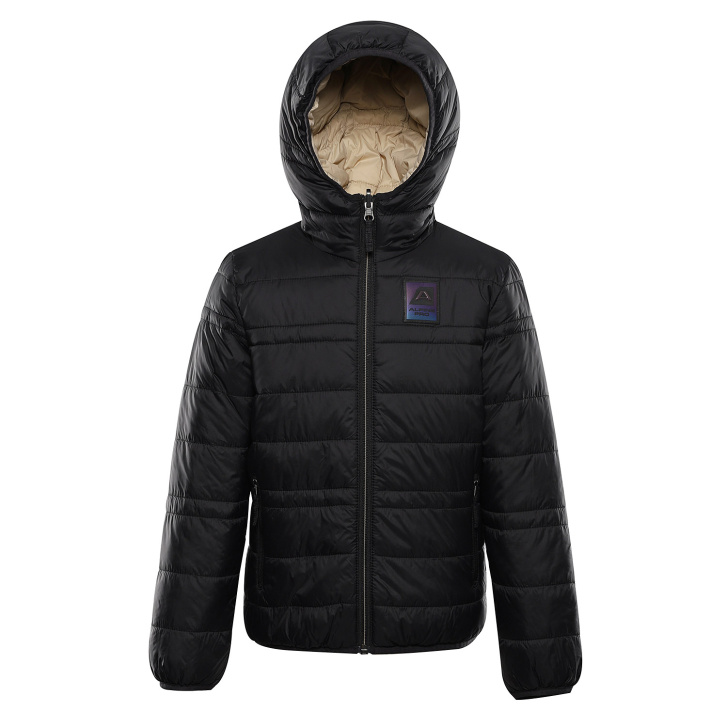 ALPINE PRO - DOUWO DĚTSKÁ OBOUSTRANNÁ BUNDA HI-THERM