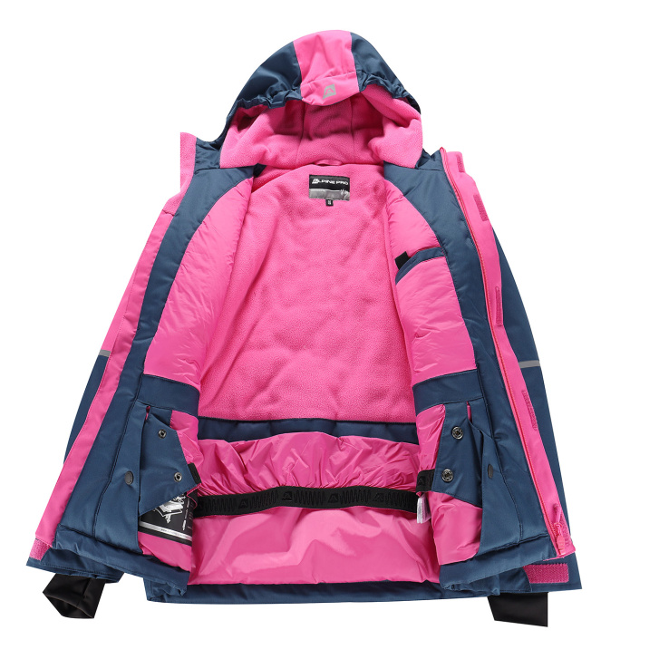 ALPINE PRO - DEARO 2 DĚTSKÁ LYŽAŘSKÁ BUNDA S MEMBRÁNOU PTX SNOW
