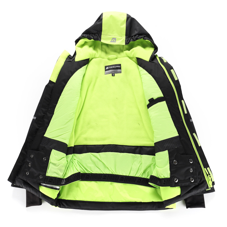ALPINE PRO - DEARO 2 DĚTSKÁ LYŽAŘSKÁ BUNDA S MEMBRÁNOU PTX SNOW