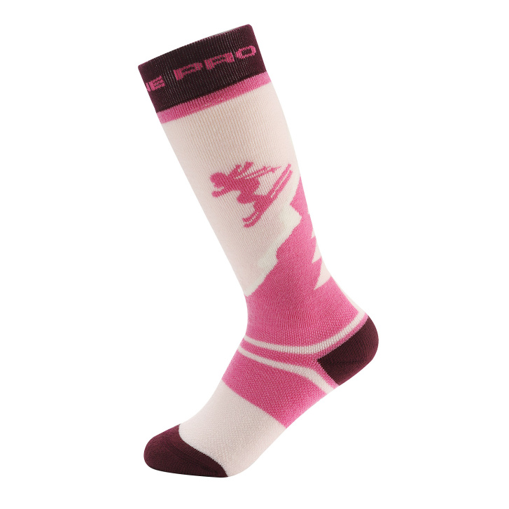 ALPINE PRO - SKYRO DĚTSKÉ LYŽAŘSKÉ PODKOLENKY Z MERINO WOOL