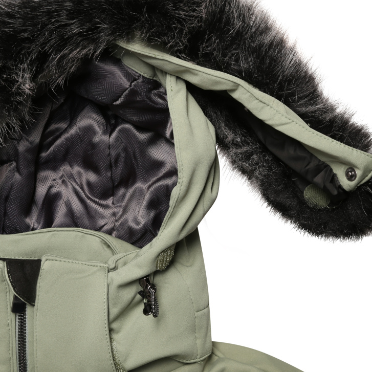 ALPINE PRO - DOWELA 2 DÁMSKÁ LYŽAŘSKÁ SOFTSHELLOVÁ BUNDA S MEMBRÁNU