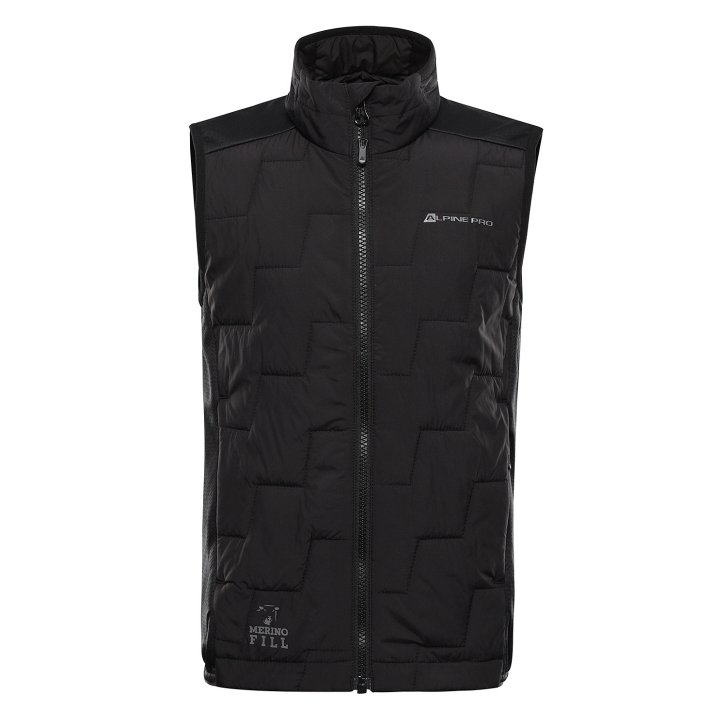 ALPINE PRO - NERCO DĚTSKÁ VESTA S MERINO VÝPLNÍ