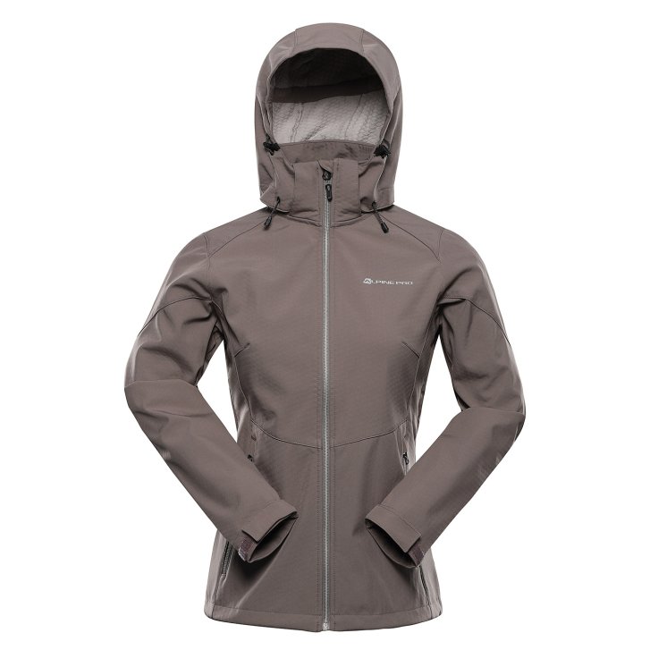 ALPINE PRO - HOORA 2 DÁMSKÁ SOFTSHELLOVÁ BUNDA S MEMBRÁNOU